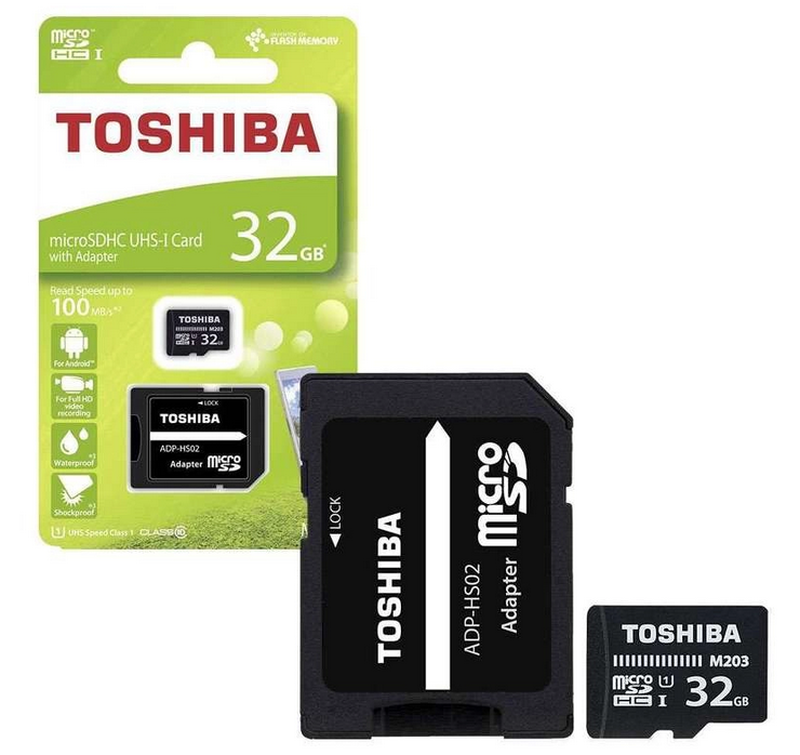 Card de memorie Toshiba Micro SD-UHS 32 GB